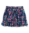 Aeropostale Womens Sheer Floral Mini Skirt