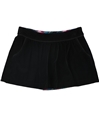 Aeropostale Womens Velour Mini Skirt black M