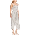 Vince Camuto Womens Twill Jumpsuit white XS