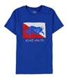 Ecko Unltd. Mens Core Flag Rhino Graphic T-Shirt roybl S