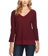 Vince Camuto Womens Woven Hem Pullover Blouse manorred XXS
