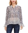 Vince Camuto Womens Tranquil Button Down Blouse