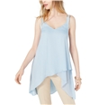 Vince Camuto Womens High-Low Tank Top medblue M