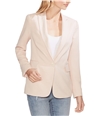 Vince Camuto Womens Pique One Button Blazer Jacket
