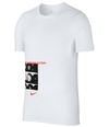 Nike Mens Dry Graphic T-Shirt white 2XL