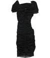 GUESS Womens Nadine Bodycon Dress black XS