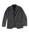 Eleventy Mens Stripe Three Button Suit smokegrey 50x36