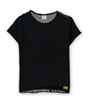 Ecko Unltd. Womens Mesh Back Graphic T-Shirt black S