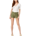 Citizens Of Humanity Womens Meghan Frayed Casual Cargo Shorts cmgrn 27