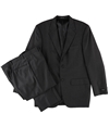 Alfani Mens Charcoal Solid Two Button Formal Suit
