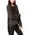 ASTR The Label Womens Lexie Knit Sweater charcoal L