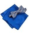 Alfani Mens 2-Piece Neck Tie Set blue One Size