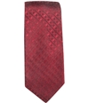 Alfani Mens Buckle Self-tied Necktie red One Size