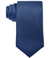 Alfani Mens Zig Zag Self-tied Necktie blue One Size