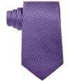 Alfani Mens Zig Zag Self-tied Necktie purple One Size