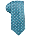 Alfani Mens Moore Geo Self-tied Necktie blue One Size