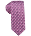 Alfani Mens Moore Geo Self-tied Necktie pink Classic