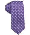 Alfani Mens Moore Geo Self-tied Necktie purple Classic