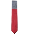 Alfani Mens Colorblocked Self-tied Necktie charcoalred One Size
