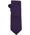 Alfani Mens Murray Geometric Self-tied Necktie purple One Size
