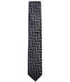 Alfani Mens Geometric Self-tied Necktie black One Size
