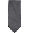 Alfani Mens Solid Silk Self-tied Necktie charcoal One Size