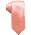Alfani Mens Solid Silk Self-tied Necktie peach One Size