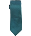 Alfani Mens Solid Silk Self-tied Necktie teal One Size