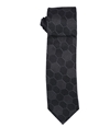 Alfani Mens Geomtric Self-tied Necktie black One Size