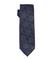 Alfani Mens Geomtric Self-tied Necktie navy One Size