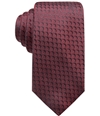 Alfani Mens Geometric Self-tied Necktie red One Size