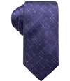Alfani Mens Reed Dash Self-tied Necktie purple One Size