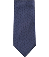 Alfani Mens Geomtric Diamond Self-tied Necktie navy One Size
