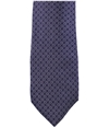 Alfani Mens Natte Self-tied Necktie purple One Size