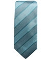Alfani Mens Stripe Self-tied Necktie mint One Size