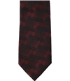 Alfani Mens Hexagon Self-tied Necktie red One Size