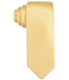 Alfani Mens Slim Self-tied Necktie yellow One Size