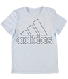 Adidas Boys Logo Graphic T-Shirt, TW2
