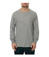 AMBIG Mens The Revere LS Pullover Sweater heathergrey M