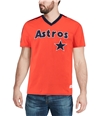 Mitchell & Ness Mens Houston Astros Embellished T-Shirt dkorange 2XL