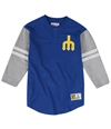 Mitchell & Ness Mens Chicago Cubs Henley Shirt seattlemariners L