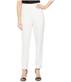 Adrianna Papell Womens Crepe Casual Trouser Pants white 6P/26