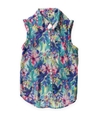 Roxy Womens Perfect Way Chf Button Down Blouse