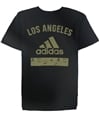 Adidas Mens Los Angeles Graphic T-Shirt black M