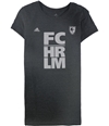Adidas Womens FC Harlem Graphic T-Shirt drkgray S