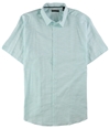 Alfani Mens Slim-Fit Striped Button Up Shirt coolmist 2XLT