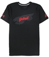 Reebok Mens Detroit Graphic T-Shirt black S