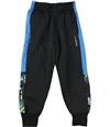 Reebok Boys Playwarm Fleece Athletic Jogger Pants black 5x18