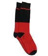 bar III Mens Colorblocked Midweight Socks red One Size