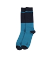 bar III Mens Colorblocked Midweight Socks teal One Size